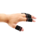 10 pcs Basketball Elastic Finger Support Protector Sleeve Wrap Black New