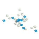 3D Nail Art DIY Glitter Decoration Stickers Square Rivet Shaped
