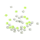 500pcs 3D Nail Art DIY Glitter Decoration Square Rivet Shaped