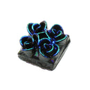 3D Nail Art DIY Glitter Decoration Stickers Square Retro Rose Shaped