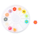 3D Nail Art DIY Glitter Decoration Stickers Chrysanthemum Shaped