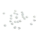 400pcs 3D Nail Art DIY Glitter Decoration Round Rivet Shaped Gold Silver