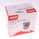 Portable 0.8L Portable Ultra-light Camping Water Teapot Kettle Anodised Aluminum