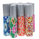 8ml Travel Perfume Aftershave Atomizer Pump Refillable Spray Bottle Flower Print
