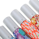 8ml Travel Perfume Aftershave Atomizer Pump Refillable Spray Bottle Flower Print