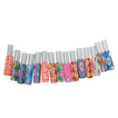 8ml Travel Perfume Aftershave Atomizer Pump Refillable Spray Bottle Flower Print