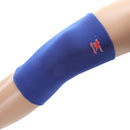 Elastic Sports Leg Knee Pads Support Strap Brace Wrap Protector Kneepads Sleeve Cap - Blue
