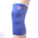 Elastic Sports Leg Knee Pads Support Strap Brace Wrap Protector Kneepads Sleeve Cap - Blue