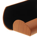 Portable Handmade Wood Grain Sunglasses Glasses Hard Protect PU Case Box Holder