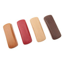 Portable Metal PU Eye Glasses Box Holder Eyeglasses Sunglass Eyewear Spectacle Storage Case Random 15.5*5.6*3.6cm