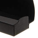 Foldable Metal PU Reading Glasses Box Holder Eyeglasses Sunglass Storage Case 16*5*3cm