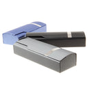 Foldable Metal PU Reading Glasses Box Holder Eyeglasses Sunglass Storage Case 16*5*3cm
