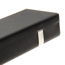 Foldable Metal PU Reading Glasses Box Holder Eyeglasses Sunglass Storage Case 16*5*3cm