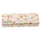Outdoor Travel Flower Glasses Box Holder Eyeglasses Reading glasses Sunglass Eyewear Spectacle Storage Case Random