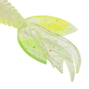 5Pcs Soft Artificial Baits Swim Lure Bass Swimbaits Tail Fishing Lure Bait
