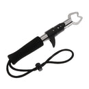 Portable Fish Lip Grabber Gripper Grip Tool Fish Holder with Lanyard Black