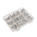 60Pcs/ Box Mixed 12 Sizes Fishing Rod Guide Tip Tackle Repair Kit 2.0-3.6mm