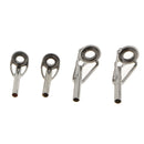 120Pcs Fishing Rod Guide Guides Tip Steel DIY Casting Eye Rings Repair Kit