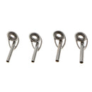 120Pcs Fishing Rod Guide Guides Tip Steel DIY Casting Eye Rings Repair Kit