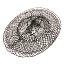 Foldable Fishing Keep Net Crab Fish Shrimp Crayfish Trap Cage 60cm - River Lake