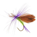 12Pcs /Set Fly Butterfly Artificial Baits with Hooks Colorful Feather Dry Trout Fly Fishing Lures