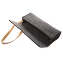 Felt Eyewear Pouch Sunglass Readers Reading Glass Soft Carry Case Black