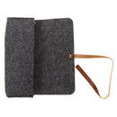 Felt Eyewear Pouch Sunglass Readers Reading Glass Soft Carry Case Black