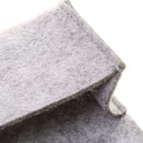 Felt Eyewear Pouch Sunglass Readers Reading Glass Soft Carry Case Grey