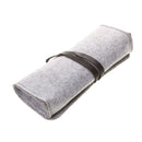 Felt Eyewear Pouch Sunglass Readers Reading Glass Soft Carry Case Grey