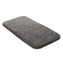 Handmade Wool Felt Glasses Case Eyeglasses Sunglasses Case Box Pen Pouch Sleeve Dark Grey