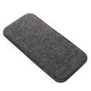 Handmade Wool Felt Glasses Case Eyeglasses Sunglasses Case Box Pen Pouch Sleeve Dark Grey