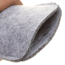Non Toxic Non Tasteless Dirt Resistance Wool Felt Eyeglasses Sunglasses Case Box Pen Pouch Sleeve Light Grey