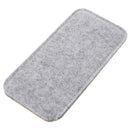 Non Toxic Non Tasteless Dirt Resistance Wool Felt Eyeglasses Sunglasses Case Box Pen Pouch Sleeve Light Grey