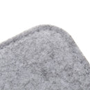 Non Toxic Non Tasteless Dirt Resistance Wool Felt Eyeglasses Sunglasses Case Box Pen Pouch Sleeve Light Grey