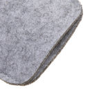 Non Toxic Non Tasteless Dirt Resistance Wool Felt Eyeglasses Sunglasses Case Box Pen Pouch Sleeve Light Grey