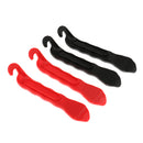 Pack of 4 Bike Bicycle Tyre Lever Tire Levers Plastic Puncture Repair Spoon Tool Kits