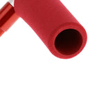 Portable CO2 Bicycle Bike Threaded Cartridge Tire Pump Mini Cycle Tyre Inflator for Presta Schrader Red