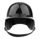 Youth Adult Pro Double Flap Batting Helmet Baseball/Softball Helmet - Black