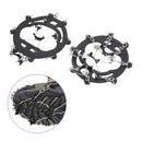 Ice Snow Anti Slip 8 Teeth Spikes Gripper Grip Cleat Shoes Overshoe Crampons