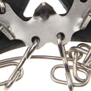 Ice Snow Shoes Spike Grip Boots Chain Crampons Grippers Anti Slip 19 Teeth