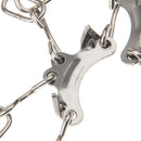 Ice Snow Walking Anti Slip 11 Teeth Spikes Grippers Shoe Boot Chain Crampons