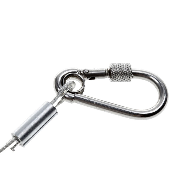 1.5m Retractable Fishing Lanyard Coiled Tether Secure Plier Grip Tackle Tool