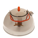Camping Picnic Fishing Kitchen Small Mini Stainless Steel Tea Kettle 1.1L