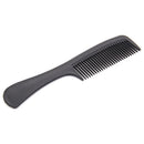 10pcs/set Pro Salon Hair Cut Styling Hairdressing Barbers Combs Brushes with Storage Bag - Black