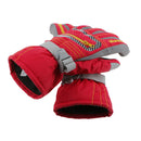 1 Pair Anti-Slip Windproof Waterproof Warm Thermal Keep Snowboarding Skiing Outdoor Sports Gloves for Men Women XL Red