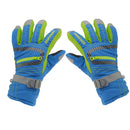 1 Pair Anti-Slip Windproof Waterproof Warm Thermal Keep Snowboarding Skiing Outdoor Sports Gloves for Men Women XL Blue