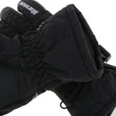 1 Pair Anti-Slip Windproof Waterproof Warm Thermal Keep Snowboarding Skiing Outdoor Sports Gloves for Men Women XL Black