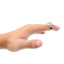 Durable Eyelash Extension Stainless Steel Adhesive Glue Ring Holder Pallet