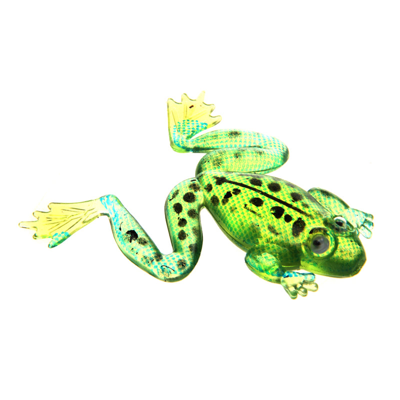 1 x Soft Frog Fishing Lure Bass Bait 3.5cm Topwater