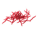 Pack of 50 Red Earth Worm Soft Lure Bait Great Imitation Realistic Movement